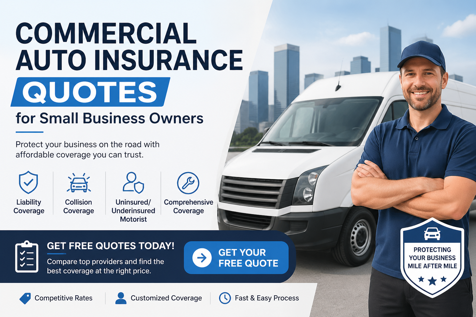 Commercial Auto Insurance Quotes for Small Business Owners
